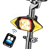 Monkey Home Bicycle LED Light, wiederaufladbares USB-Rücklicht für Fahrrad, kabellose...