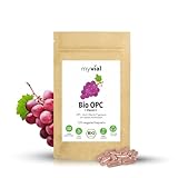 Bio OPC Traubenkern + Aronia Pulver + Bio Vitamin C (Acerola) Kapseln 120 Stück...