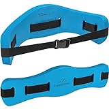 EVEREST FITNESS Schwimmgürtel in Blau - Aqua Jogging Gürtel - Schwimmgurt Erwachsene -...