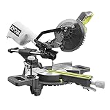 RYOBI 18 V ONE+ Akku-Kapp-/Gehrungssäge RMS18190-0 (Sägeblattdurchmesser...