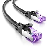 deleyCON 5m CAT7 Netzwerkkabel - 10 Gigabit - RJ45 Patchkabel Ethernet Kabel (Kupfer, SFTP...