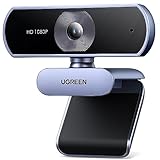 UGREEN Webcam Full HD 1080P/30fps USB Webcam für PC, Webcam mit Mikrofon,...