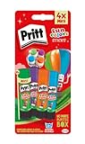 Pritt 1100085 Fun Colors Klebestifte 4 x 10 g