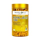 Healthy Care Gelée Royale, 1.000 mg, 365 Kapseln, 100 % reines Gelée Royal, stärkt...