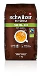 Schwiizer Schüümli Crema Bio Bohnenkaffee 1kg - Intensität 3/5 - Fairtrade,...