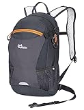 Jack Wolfskin Unisex Erwachsene Velocity 12 Bikerucksack, Ebony, One Size