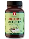 SwissMedicus ArthroMedicus Glucosamin & Chondroitin hochdosiert - 120 Kapseln mit MSM &...