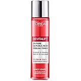 L'Oreal Paris 5% Glykolsäure Peeling-Toner, Revitalift Glykol-Toner, für glatte und...