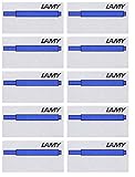 Lamy 1220536 T10 Tintenpatronen-Set, (10 Päckchen, blau)