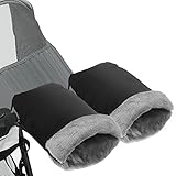 Infreecs Handwärmer Kinderwagen Handschuhe Handmuff für Kinderwagen Buggy...