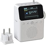 VR-Radio Badradio: 2in1-Steckdosenradio mit DAB+, Bluetooth, Bewegungsmelder,...