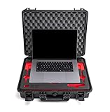 TomCase Wasserdichter Laptop Notebook Koffer/Tasche mit funktionellem Inlay für...