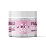 GoodBake Happy Glitter Silber – essbarer Lebensmittel-Glitzer – Glitzerpuder...