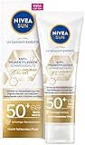 NIVEA SUN UV Gesicht Experte Anti-Pigmentflecken Sonnenschutz Luminous 630 LSF 50 (40 ml),...