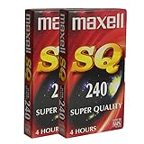 Maxell VHS 240 SQ - SUPER QUALITY, im 2er Pack