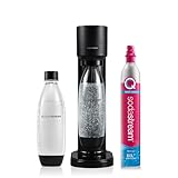 SodaStream GAIA, Wassersprudler mit CO2-Zylinder und 1x 1L spülmaschinenfeste...