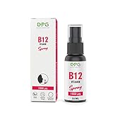 DPG Premium Vitamin B12 Spray 1000µg für schnelle Bioverfügbarkeit 30ml -...