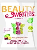 BeautySweeties Saure Katzen – Fruchtig-saure & vegane Fruchtgummi-Katzen mit...