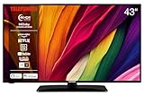 Telefunken D43U551X1CWI 43 Zoll Fernseher/Smart TV (4K Ultra HD, HDR Dolby Vision,...