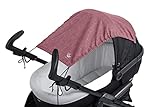 Altabebe AL7011-27 Sonnensegel Lifeline mit UV Schutz für Kinderwagen/Buggys,...