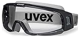 Uvex U-Sonic Supravision Plus Schutzbrille - Transparent/Grau-Schwarz
