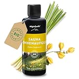 AllgäuQuelle® Sauna Aufgussmittel mit 100% Bio Öle Jungbrunnen Ylang-Ylang Lemongrass...