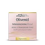 OLIVENÖL INTENSIVCREME ROSÉ TAGESCREME 50ml, strafft und reduziert Falten, mit...