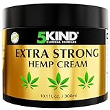 5kind Extrastarke Hanfcreme 300 ml – Hochdosiertes Hanf Gel und Arnikacreme – Wirkt...