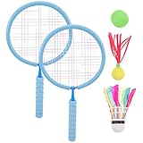 BESPORTBLE 1 Set Kinder-Badmintonschläger Tasche Badmintonschläger Mit Badmintonbällen...