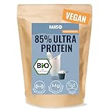 ULTRA PROTEIN - 85% Proteingehalt I Veganes Proteinpulver für Muskelaufbau I...