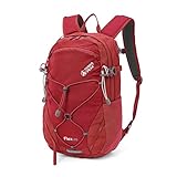 Terra Peak Wanderrucksack 20L Damen Herren Flex 20 rot klein - Outdoor...