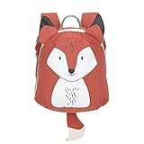 LÄSSIG Kleiner Kinderrucksack für Kita Kindertasche Krippenrucksack mit Brustgurt, 20 x...