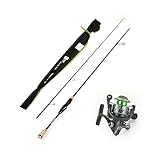 Zite Fishing Trout Spoon Ruten Set | UL Ruten Set | Forellen-Rute Spinnrute 210cm 3-6g...