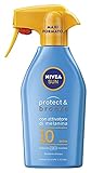 Nivea SUN Maxi Sonnenspray Protect & Bronze FP10 in 300 ml Flasche,...