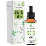 NATURFREUND® Premium CBD Öl 20% VOLLSPEKTRUM mit 2.000 mg Cannabidiol - CBD-Tropfen...