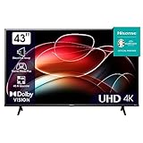 Hisense 43E6KT 108cm (43 Zoll) Fernseher, 4K UHD, Smart TV, HDR, Dolby Vision, Triple...