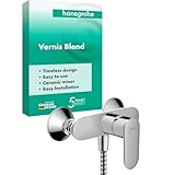 hansgrohe Vernis Blend - Duscharmatur Aufputz für 1 Verbraucher, Mischbatterie...