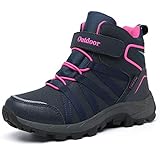 ZYLDK Winterstiefel Kinder Winterschuhe Wanderschuhe Schneestiefel Jungen...