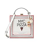 kate spade new york Damen Slice Printed Spazzolato Leather 3D Pizza Box Top Handle Bag...