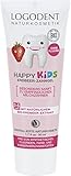 LOGODENT Naturkosmetik HAPPY KIDS Erdbeer Zahngel, Für gesunde und starke Milch- und...