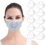 WayoM 10 Stück 3D Maskenhalterung Maskenhalter, Halterung für Masken,...