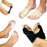 ValgoFit® Hallux Valgus Korrektur Schiene - DERMATEST: SEHR GUT - mit 2x...