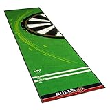 BULL'S Carpet Mat “120“ Green, Dartteppich mit rutschfester Unterseite aus Gummi,...