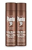 Plantur 39 Color Braun Phyto-Coffein-Shampoo – 2 x 250 ml - für braunes Haar –...