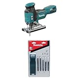 Makita DJV181Z Akku-Pendelhubstichsäge 18V (ohne Akku, ohne Ladegerät) + Stichsägeblatt...