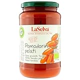 LaSelva Bio Pomodorini pelati - Kleine geschälte Tomaten, 550 g