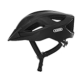 ABUS Unisex, Fahrradhelm, Schwarz (Velvet Black), L (58-62 cm)