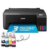 Epson EcoTank ET-1810 nachfüllbares Farbig Tintenstrahldrucker (DIN A4, WiFi,...