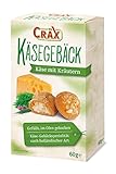 Cräx Käsegebäck gefüllt mit Käse und Kräutern, Knusprige Cheese-Snacks, im...