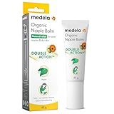 Medela Bio-Brustwarzencreme | Beruhigend und pflegend für stillende Mütter | 100%...